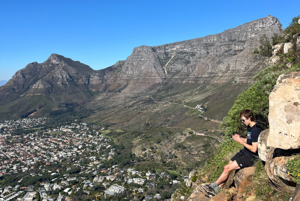 Cole Johnson in Cape Town