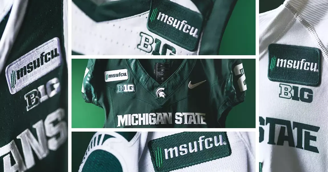 Michigan State Athletics, MSUFCU announce jersey patch sponsorship ...