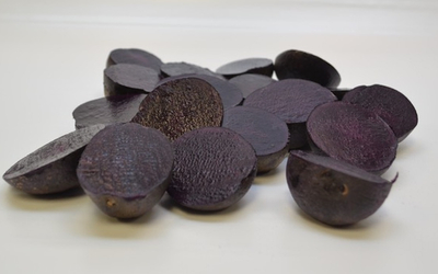 Blackberry potato cuts