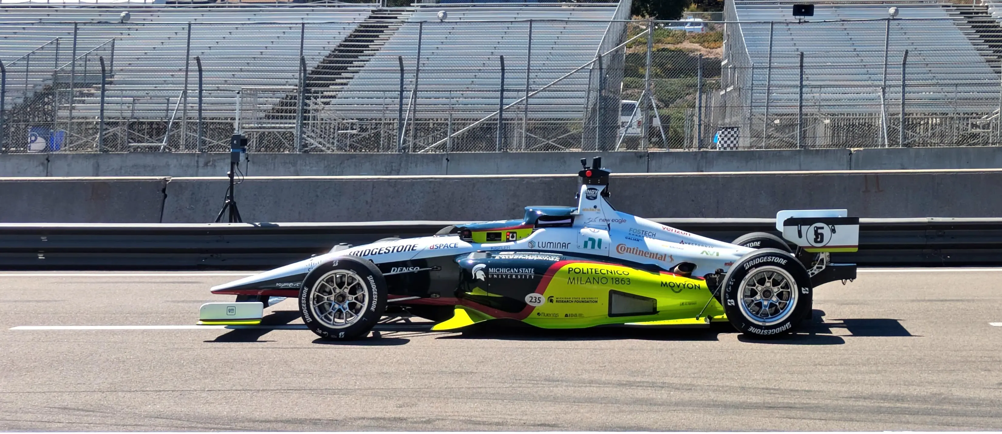 Polimove-MSU IAC autonomous racecar