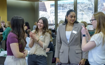 Attendees at the Women's Leadership Institute Spring Capstone event