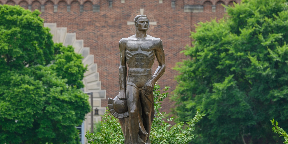 Spartan Statue