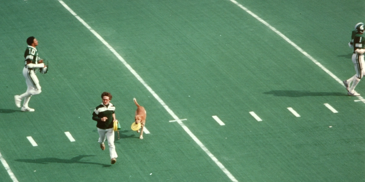 Photo of Zeke from 1996-1997.