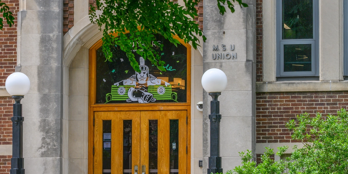 MSU Union entrance
