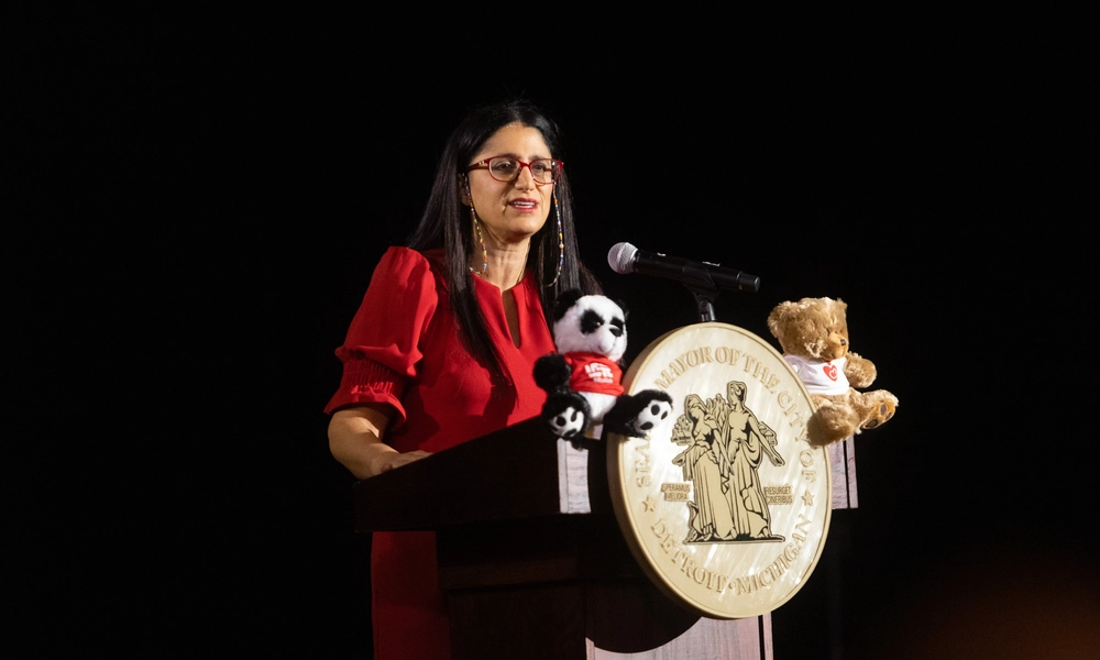 Dr. Mona Hanna, Associate Dean for Public Health, discusses the Rx Kids cash support program in Detroit. The initiative aims to reduce infant poverty through direct financial support for families.