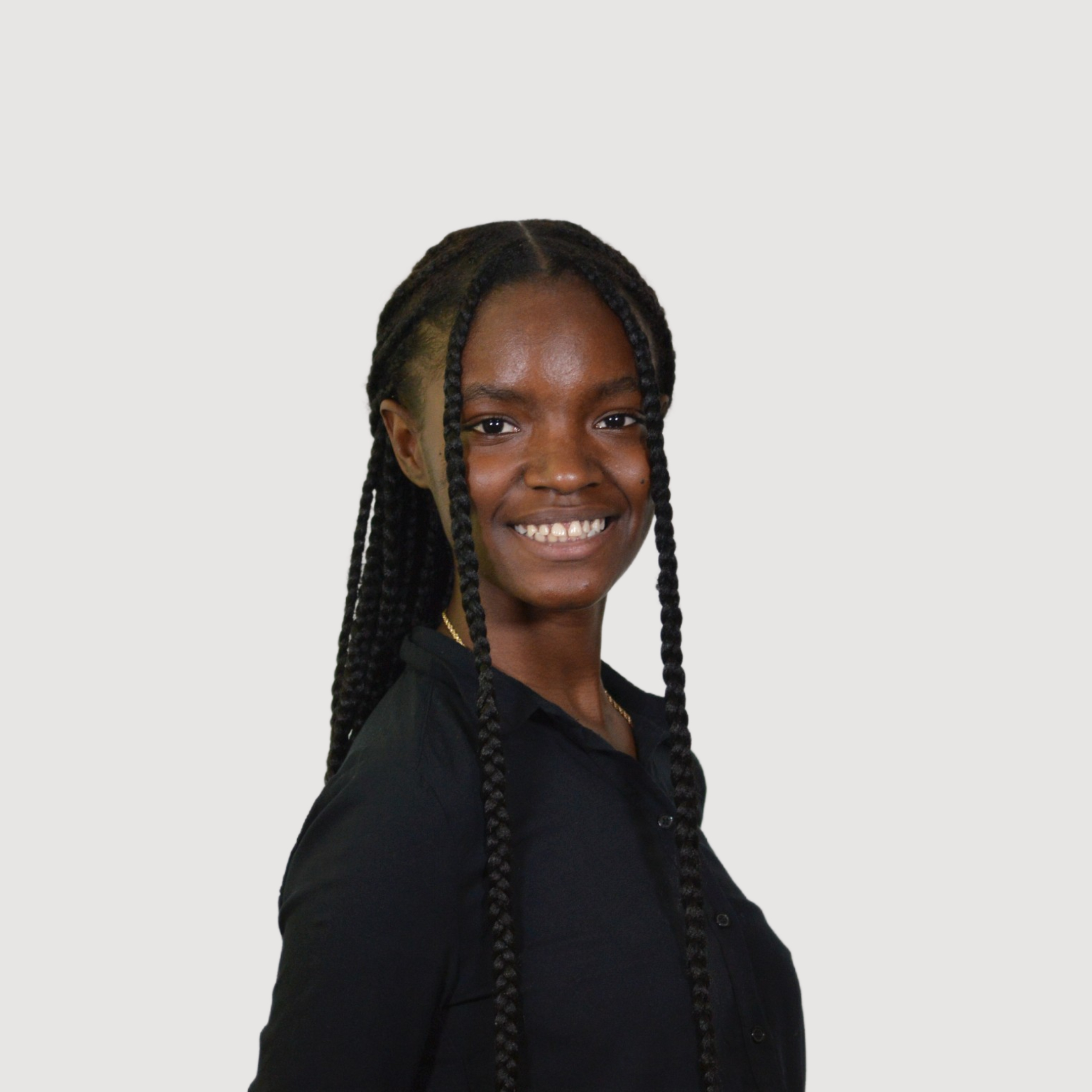 A woman's professional portrait smiling at camera