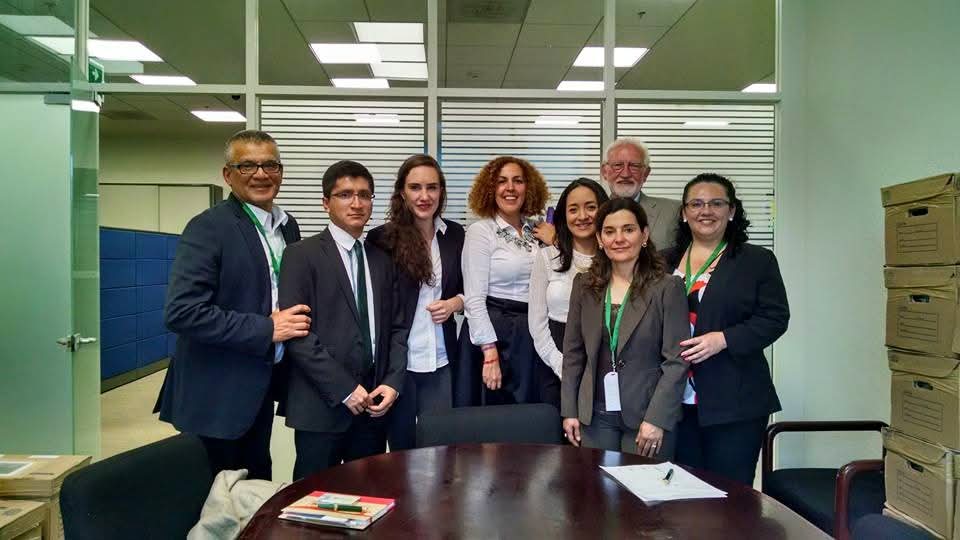 A delegation in an office