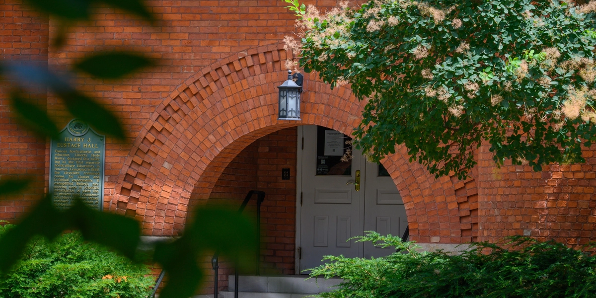 Entrance to Eustace-Cole Hall