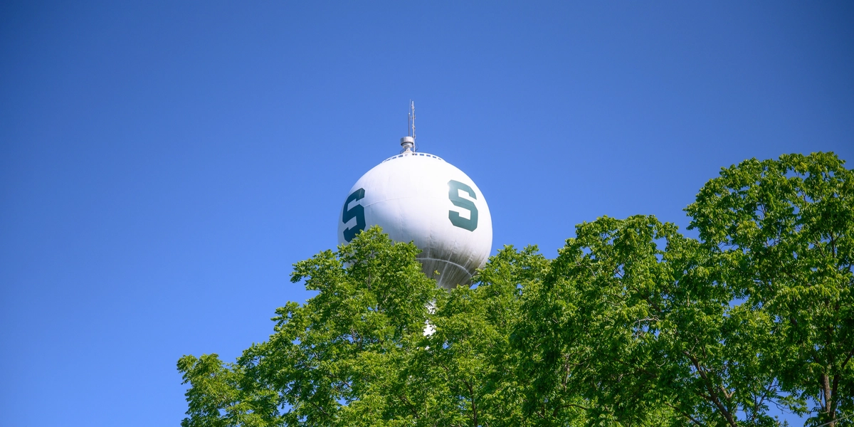 Water tower at the Kellogg Biological Station