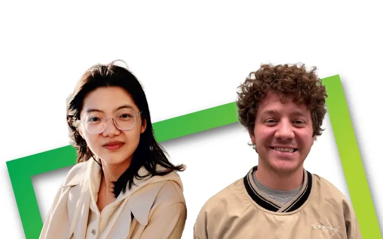 Xiaoran Cui and Trent Henry