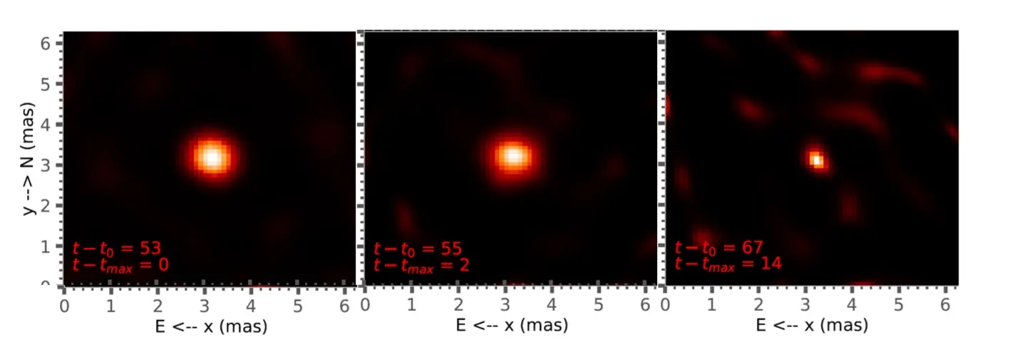 Images of Nova Cassiopeia 2021