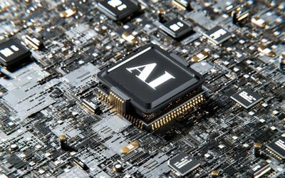Computer board with an AI chip