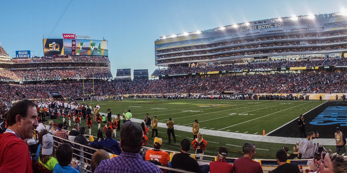 Permanent Bermudagrass field at Levi's Stadium prepared for FIFA World Cup 2026