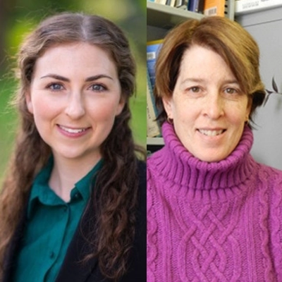 Olivia Smith (L) and Catherine Lindell (R)