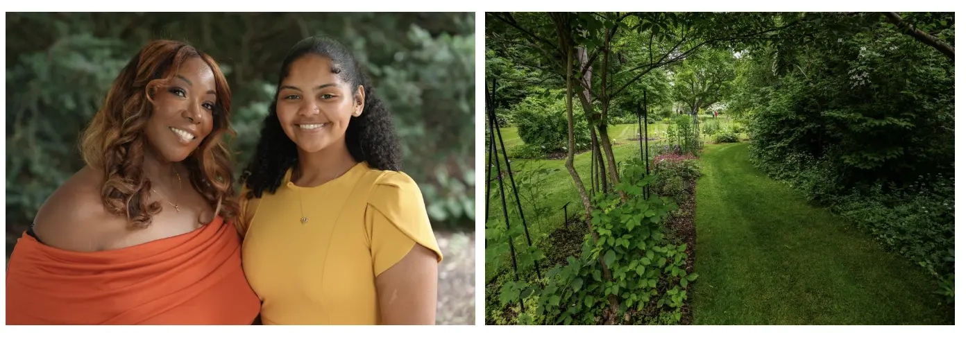 MSU Professor Kinitra Brooks and Community Sustainability Coordinator Angelica Bajos