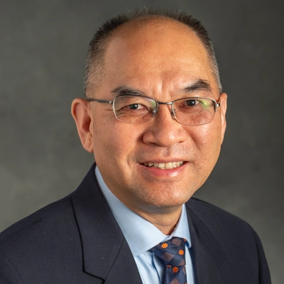 Hui Li poses for a portrait in studio