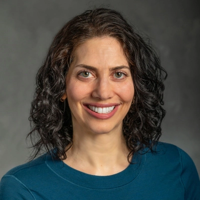 Elise Zipkin smiles for a portrait