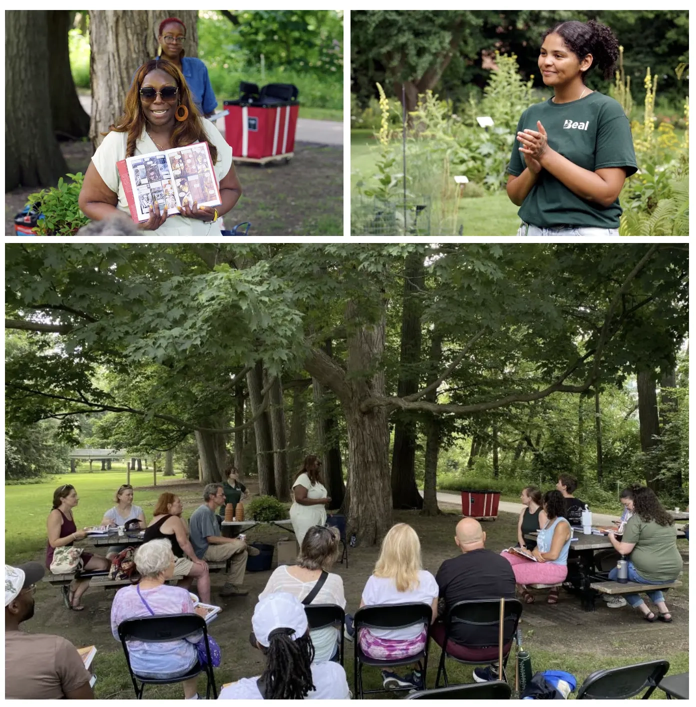 The “Conjuring Hope: Deciphering Parables” community reading event