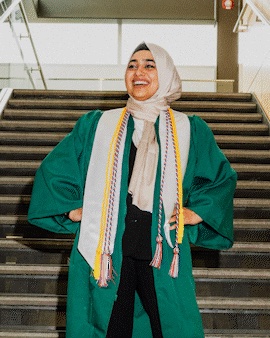 Static portrait of Mariam Sayed